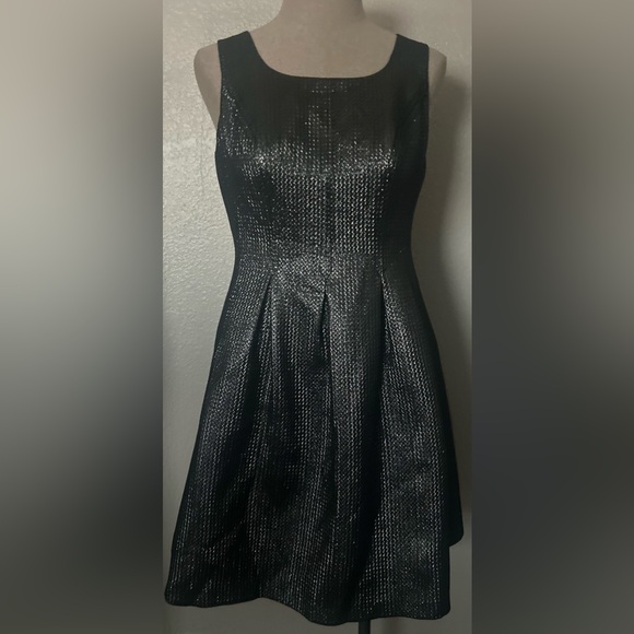 Nine West Dresses & Skirts - Elegant Silver and Black Sleeveless Dress